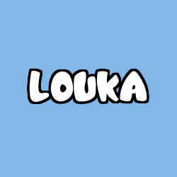 Coloración del nombre LOUKA