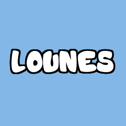 Coloración del nombre LOUNES