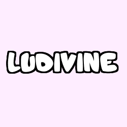 Coloración del nombre LUDIVINE