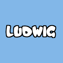 Coloración del nombre LUDWIG