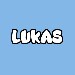 Coloración del nombre LUKAS