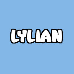 Coloración del nombre LYLIAN