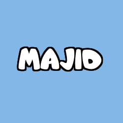 Coloración del nombre MAJID