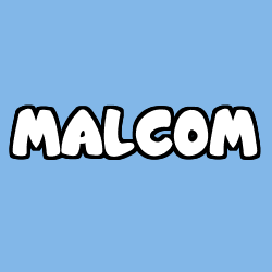 Coloración del nombre MALCOM