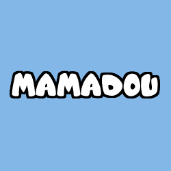 Coloración del nombre MAMADOU