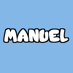 Coloración del nombre MANUEL