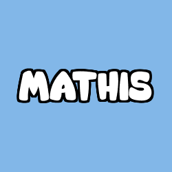 Coloración del nombre MATHIS