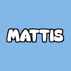 Coloración del nombre MATTIS