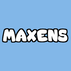 Coloración del nombre MAXENS