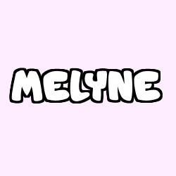 Coloración del nombre MELYNE