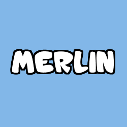 Coloración del nombre MERLIN