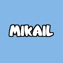 Coloración del nombre MIKAIL