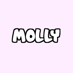 Coloración del nombre MOLLY