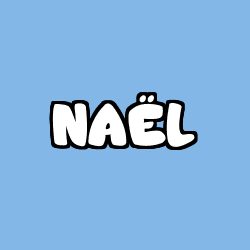 Coloración del nombre NAËL