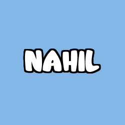 Coloración del nombre NAHIL