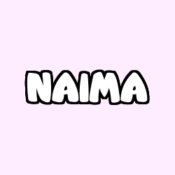 Coloración del nombre NAIMA