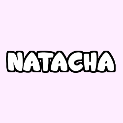 Coloración del nombre NATACHA