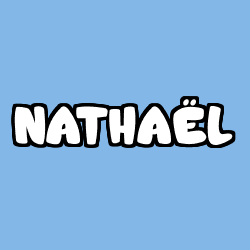 Coloración del nombre NATHAËL