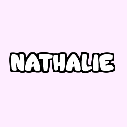 Coloración del nombre NATHALIE