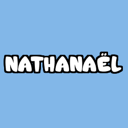 Coloración del nombre NATHANAËL