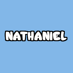 Coloración del nombre NATHANIEL