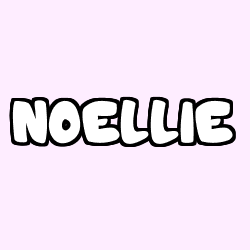 Coloración del nombre NOELLIE