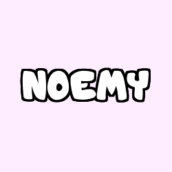 Coloración del nombre NOEMY