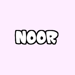 Coloración del nombre NOOR