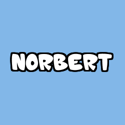 Coloración del nombre NORBERT