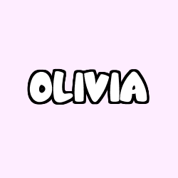 Coloración del nombre OLIVIA