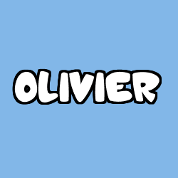 Coloración del nombre OLIVIER