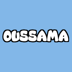 Coloración del nombre OUSSAMA