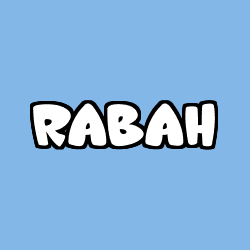 Coloración del nombre RABAH