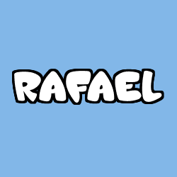 Coloración del nombre RAFAEL