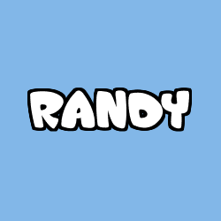 Coloración del nombre RANDY