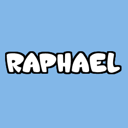 Coloración del nombre RAPHAEL