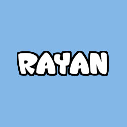 Coloración del nombre RAYAN