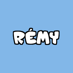 Coloración del nombre RÉMY