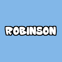 Coloración del nombre ROBINSON