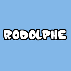 Coloración del nombre RODOLPHE