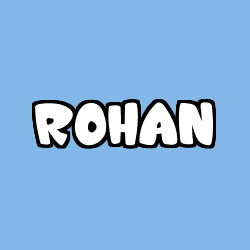 Coloración del nombre ROHAN