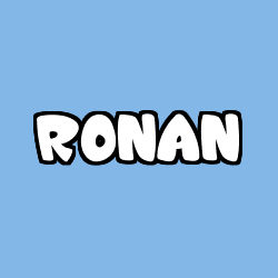 Coloración del nombre RONAN