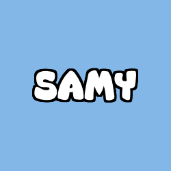 Coloración del nombre SAMY