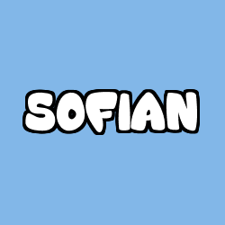 Coloración del nombre SOFIAN