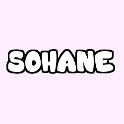 Coloración del nombre SOHANE