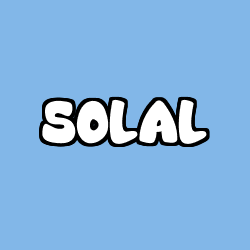 Coloración del nombre SOLAL