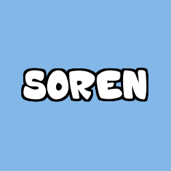 Coloración del nombre SOREN