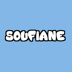 Coloración del nombre SOUFIANE