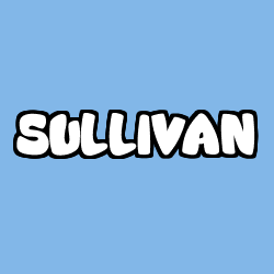 Coloración del nombre SULLIVAN