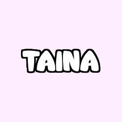 Coloración del nombre TAINA